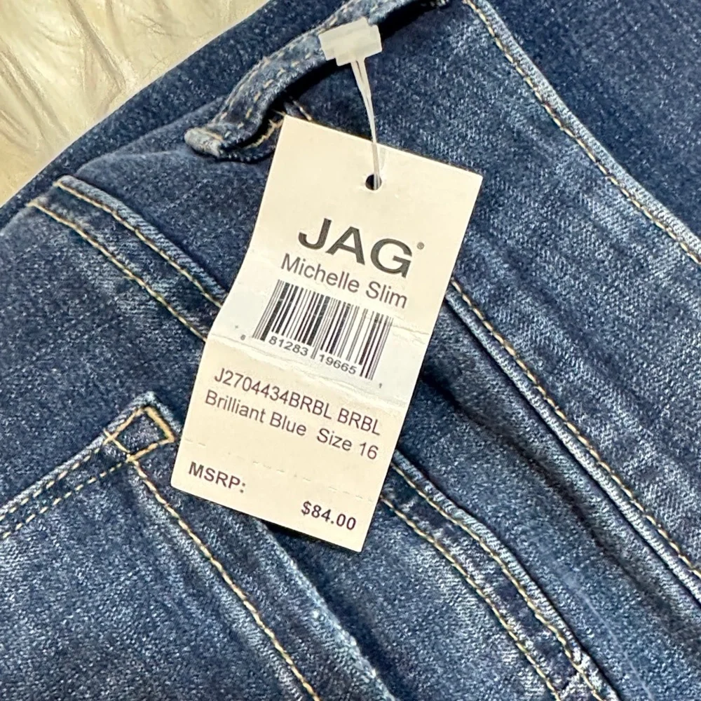 Jag Jeans Women's Dark Blue Straight Leg Jeans